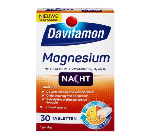 Davitamon Magnesium speciaal voor de nacht