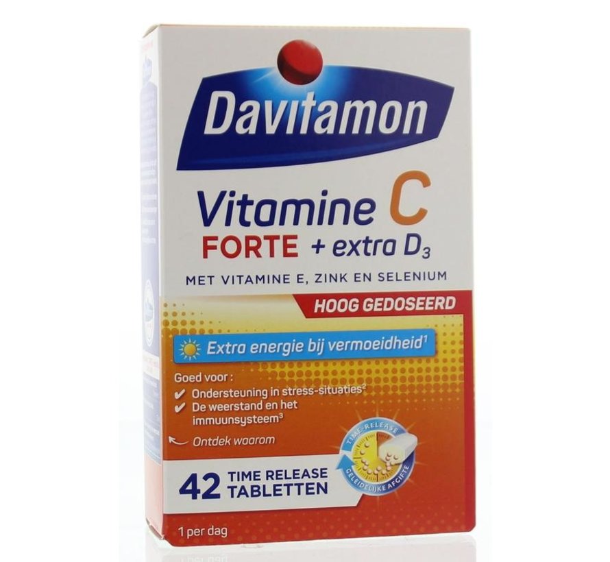 Vitamine C Forte + vitamine D3