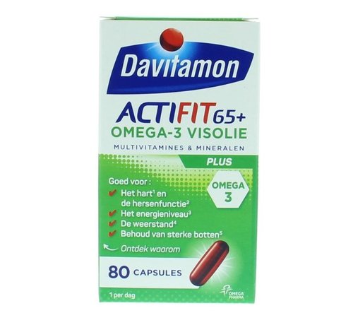 Davitamon Actifit 65+ omega 3