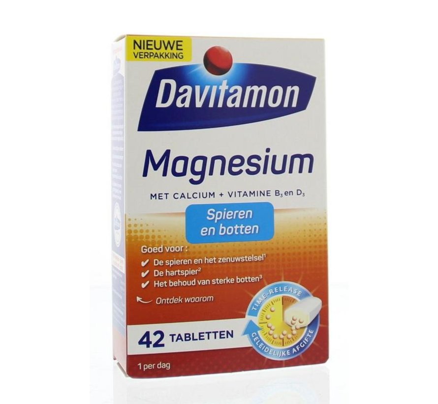 Magnesium Met Calcium + Vitamine D Tabletten