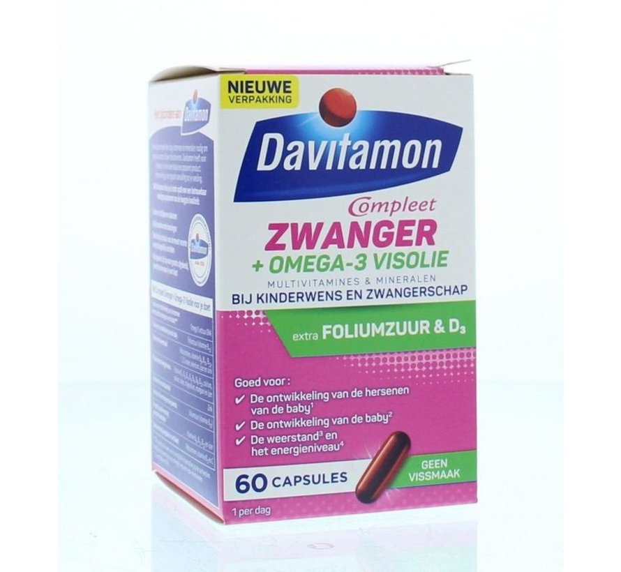 Compleet Zwanger + Omega-3 Visolie