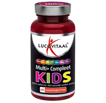 Lucovitaal Multi+ Compleet Kids is speciaal samengesteld om de voeding van kinderen