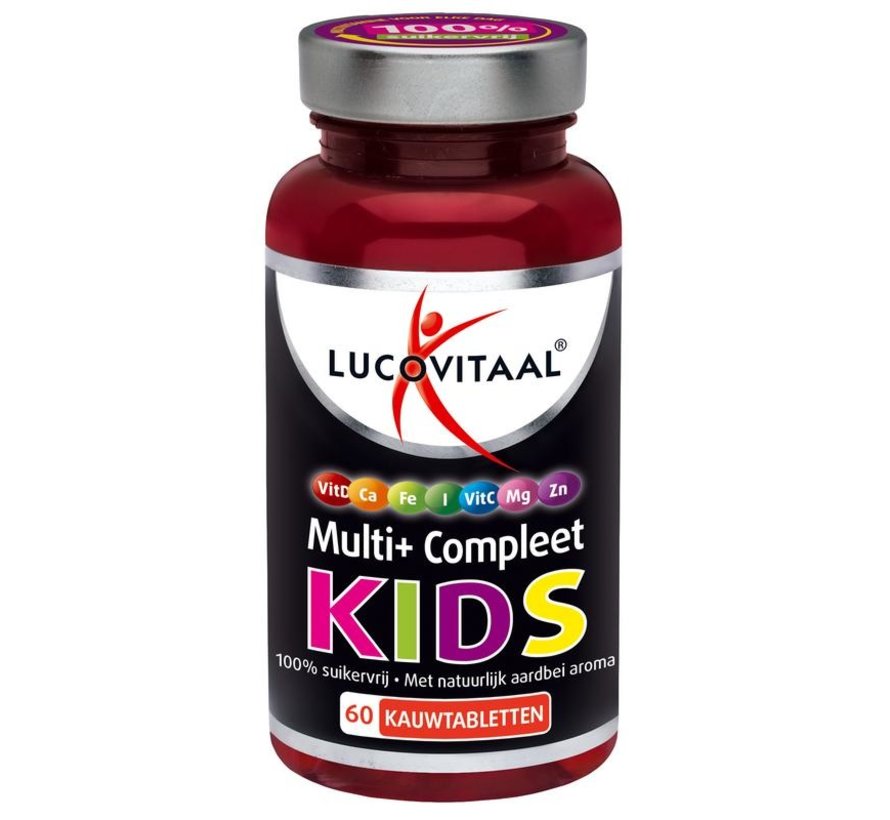 Multi+ Compleet Kids is speciaal samengesteld om de voeding van kinderen