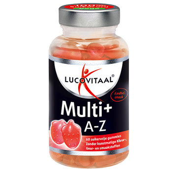 Lucovitaal Multi+ A-Z is speciaal samengesteld voor volwassenen.
