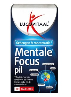 Lucovitaal Mentale focus pil