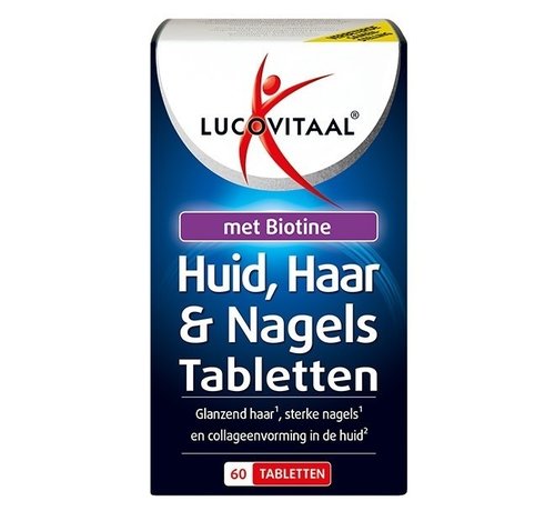 Lucovitaal Huid haar nagels+biotine