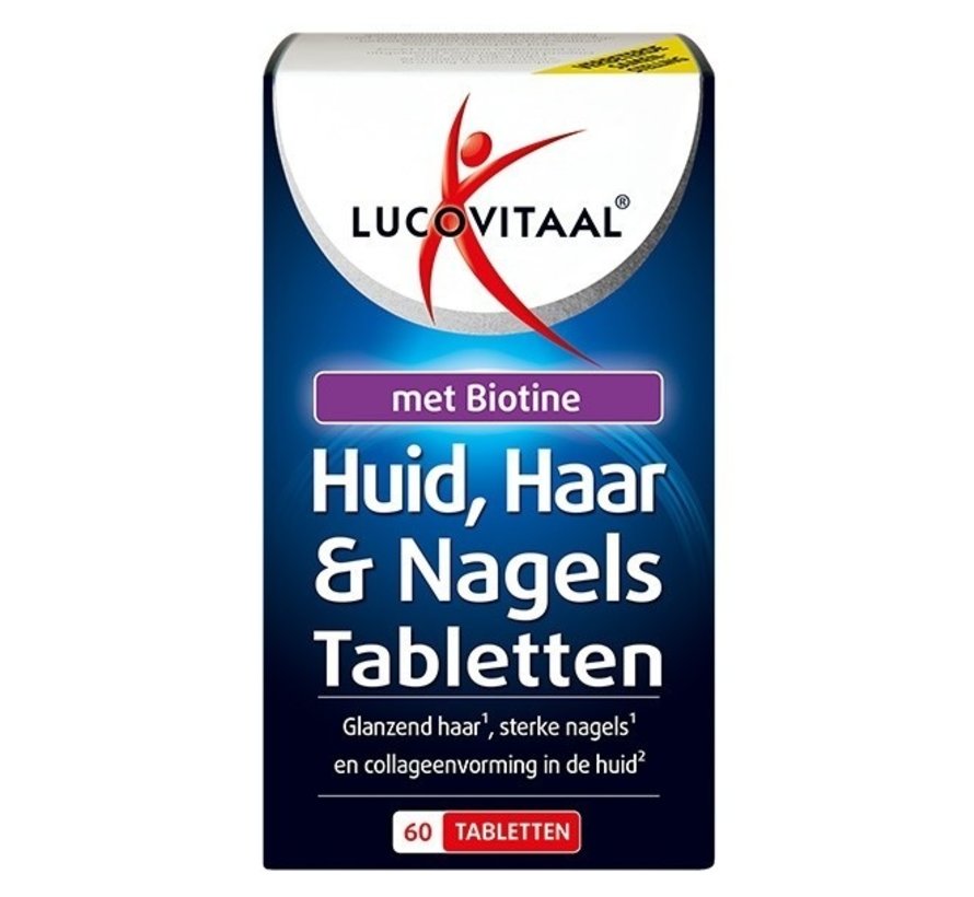 Huid haar nagels+biotine