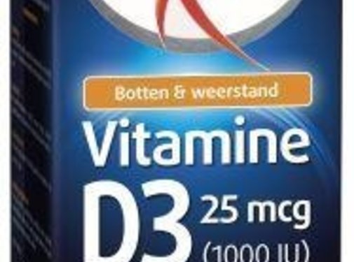 Lucovitaal 120tb Vitamine D3 25 mcg