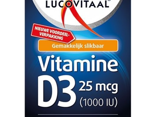 Lucovitaal Vitamine D3 25 mcg