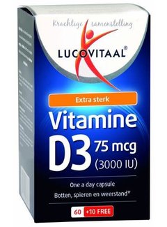 Lucovitaal Vitamine D3 75 mcg