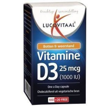 Lucovitaal Vitamine D3 25 mcg