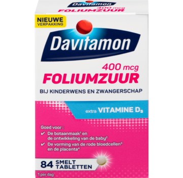 Davitamon Davitamon Foliumzuur met vitamine D - Zwanger