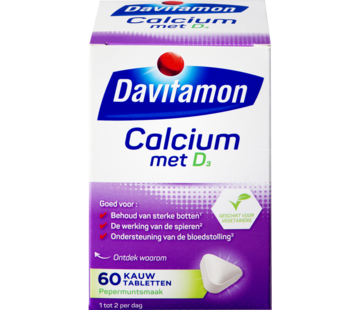 Davitamon Calcium & D3 mint