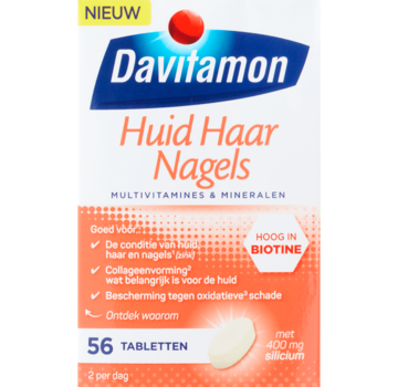 Davitamon Huid Haar en Nagels Vitaminen 56 Tabletten