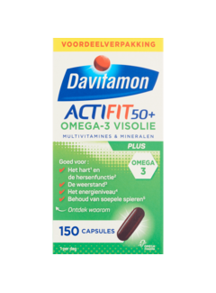 Davitamon Actifit 50+ omega 3