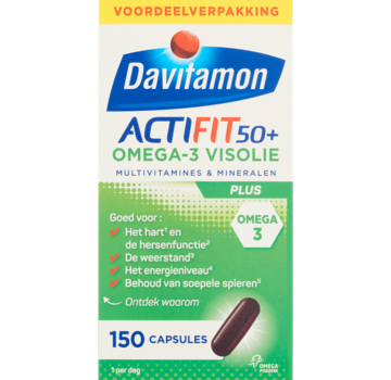 Davitamon Actifit 50+ omega 3