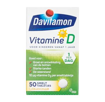 Davitamon Kind Vitamine D Smelttabletten Citroen