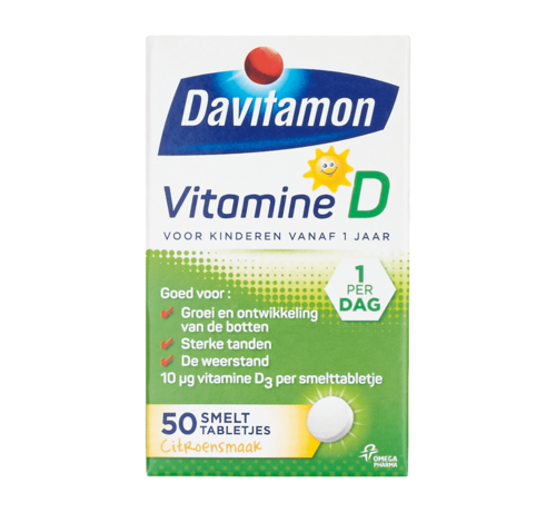 Davitamon Kind Vitamine D Smelttabletten Citroen