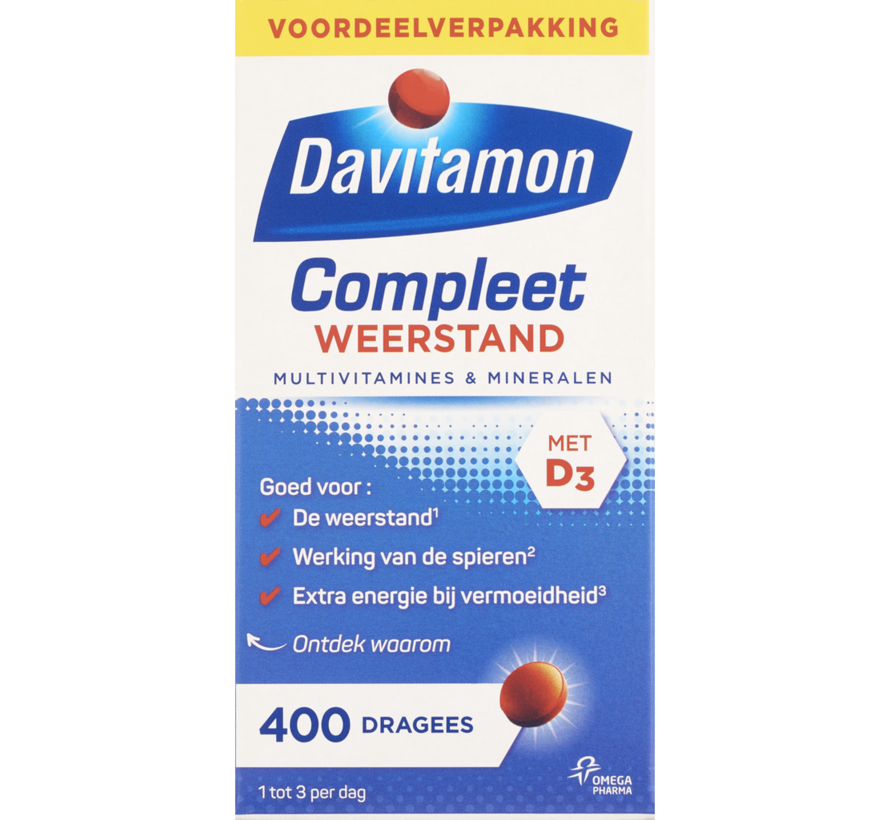 Compleet Weerstand Vitamine C & D tabletten