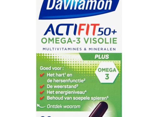 Davitamon Actifit 50+ omega 3