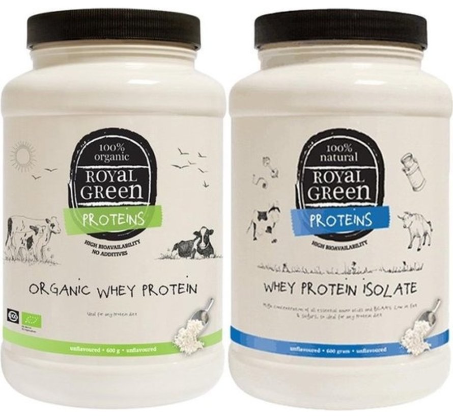 Royal Green - Whey Proteine - 600 gram