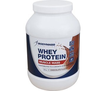 Bodymass Bodymass whey protein - Muscle mass - chocolate, 700 gram