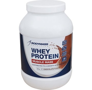 Bodymass Bodymass whey protein - Muscle mass - chocolate, 700 gram
