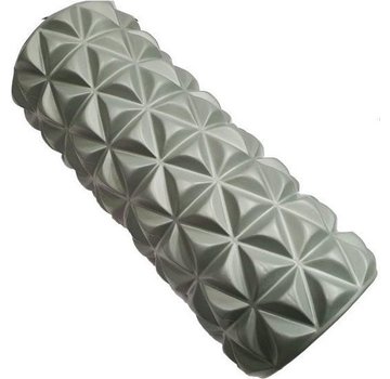 Bodymass Foam Massageroller | Fitness | Trigger Point Massage | Yoga | 14,5 x 33 cm | Grijs