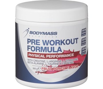 Bodymass Pre workout extreme Formula 300 gr