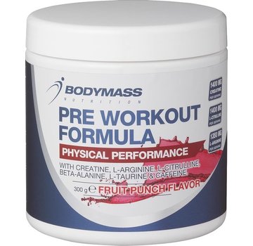 Bodymass Pre workout extreme Formula 300 gr