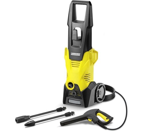 karcher Kärcher K 3 hogedrukreiniger Compact Electrisch Zwart, Geel 380 L/u 1600 W