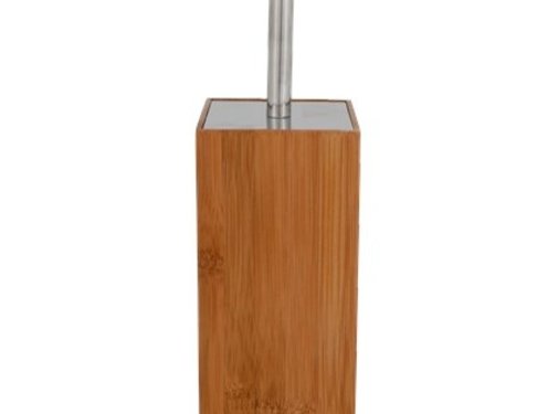 Cherisha Bamboe Toiletborstelhouder met WC-Borstelhouder - Houten Borstelhouder