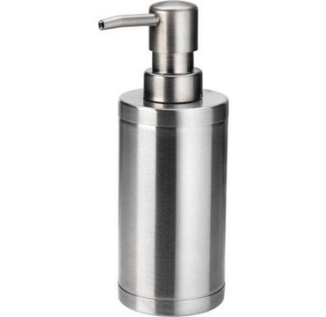 RVS Zeep dispenser - Zeeppompje - Roestvrij staal pomp  zeeppomp  zilver metaal keuken badkamer toilet