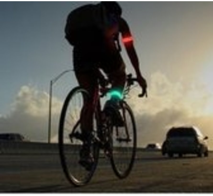 Led Klapband Set 2 | Led Sport Armband |Hardloop verlichting