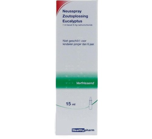 Healthypharm Healthypharm - Neusspray - Zoutoplossing - Eucalyptus - 15ml