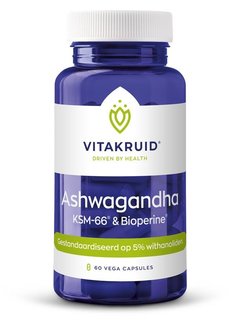 Vitakruid Vitakruid Ashwagandha KSM-66 & bioperine