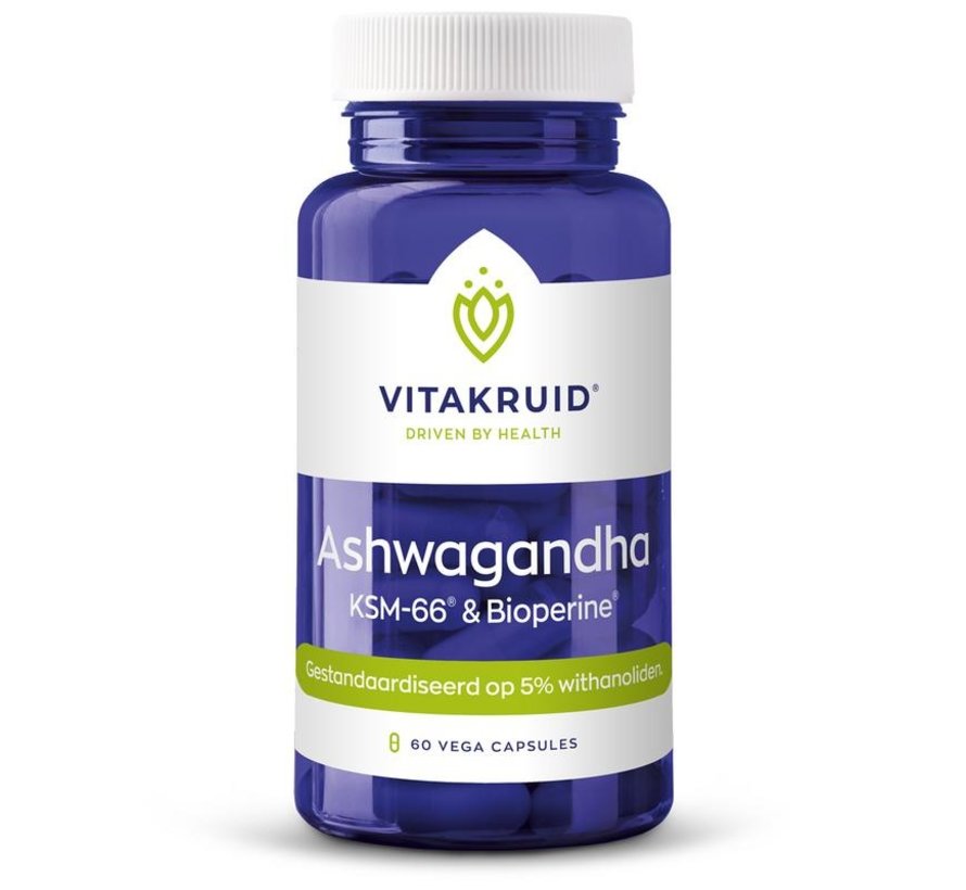 Vitakruid Ashwagandha KSM-66 & bioperine