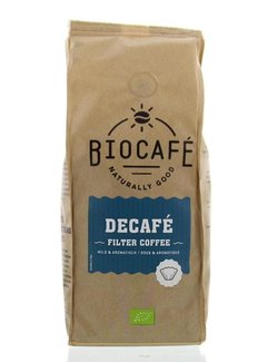 Biocafe Caffeinevrij gemalen bio