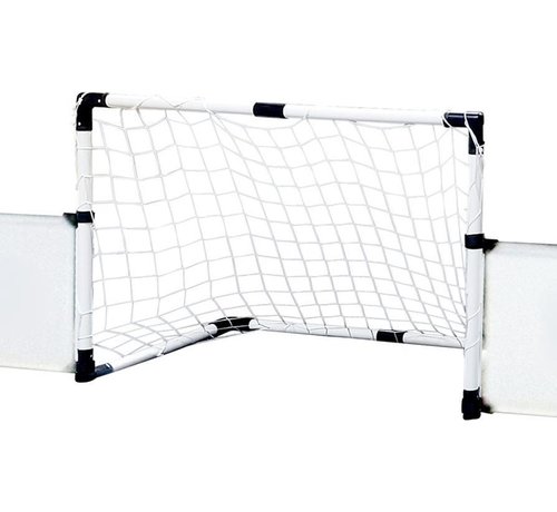 Dunlop Dunlop Set Voetbal - Boarding, Voetbaldoel, Hoekvlaggen, Voetbal en Pomp - 230x73x36cm