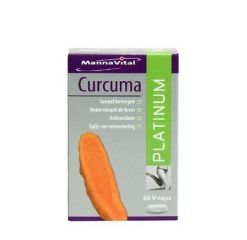 MannaVital Mannavital Curcuma platinum 60 vcaps