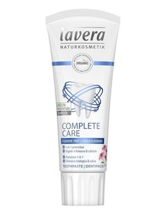 Lavera Lavera Tandpasta/toothpaste complete fluoride VRIJ