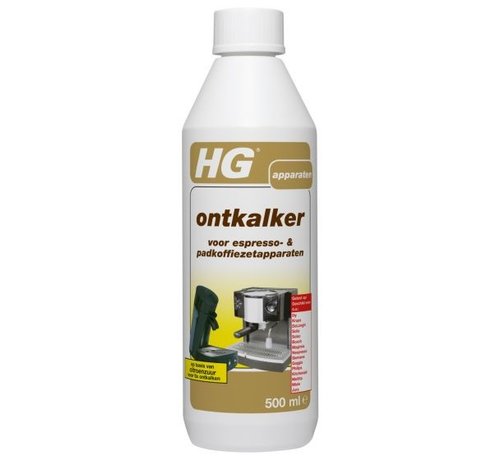 HG Hg Ontkalker Voor Koffiezetapparaten - Schoonmaakmiddelen - 500 ml