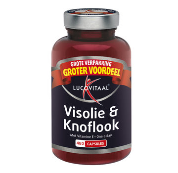 Lucovitaal Lucovitaal Visolie knoflook