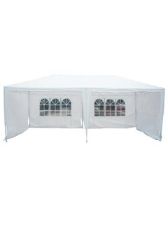 Garden Plus PE Light partytent 600x300 cm wit