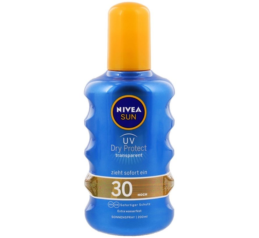 Nivea zonnespray Dry Protect SPF 30 | 200 ml