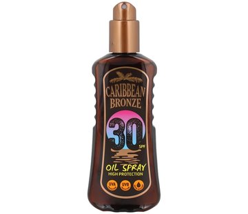 Drogistonline.eu Caribbean Bronze zonneolie-spray SPF 30 | 200 ml