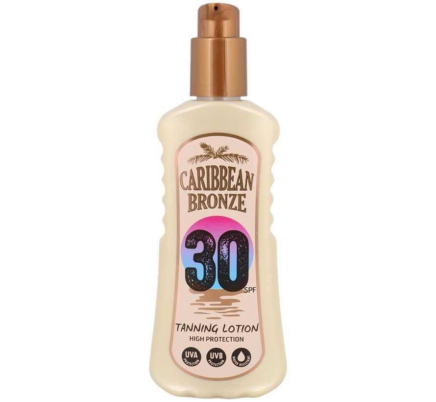 Caribbean Bronze zonnebrand-spray SPF 30 | 200 ml