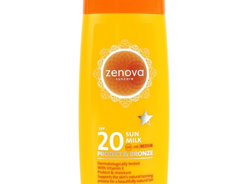 Zenova zonnemelk Protect & Bronze SPF 20 | 200 ml