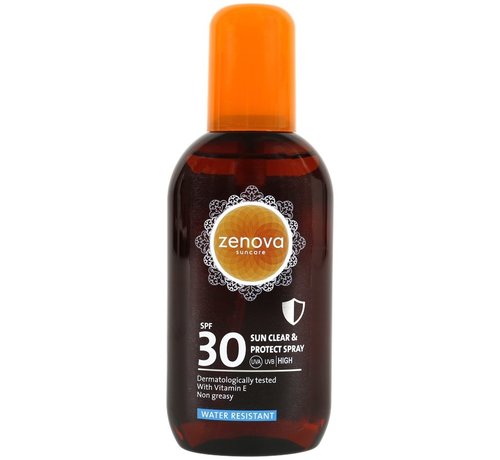 Zenova zonnespray Clear & Protect SPF 30 | 200 ml