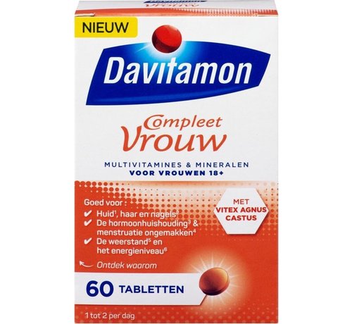 Davitamon Compleet Vrouw - Multivitamines & mineralen voor de vrouw